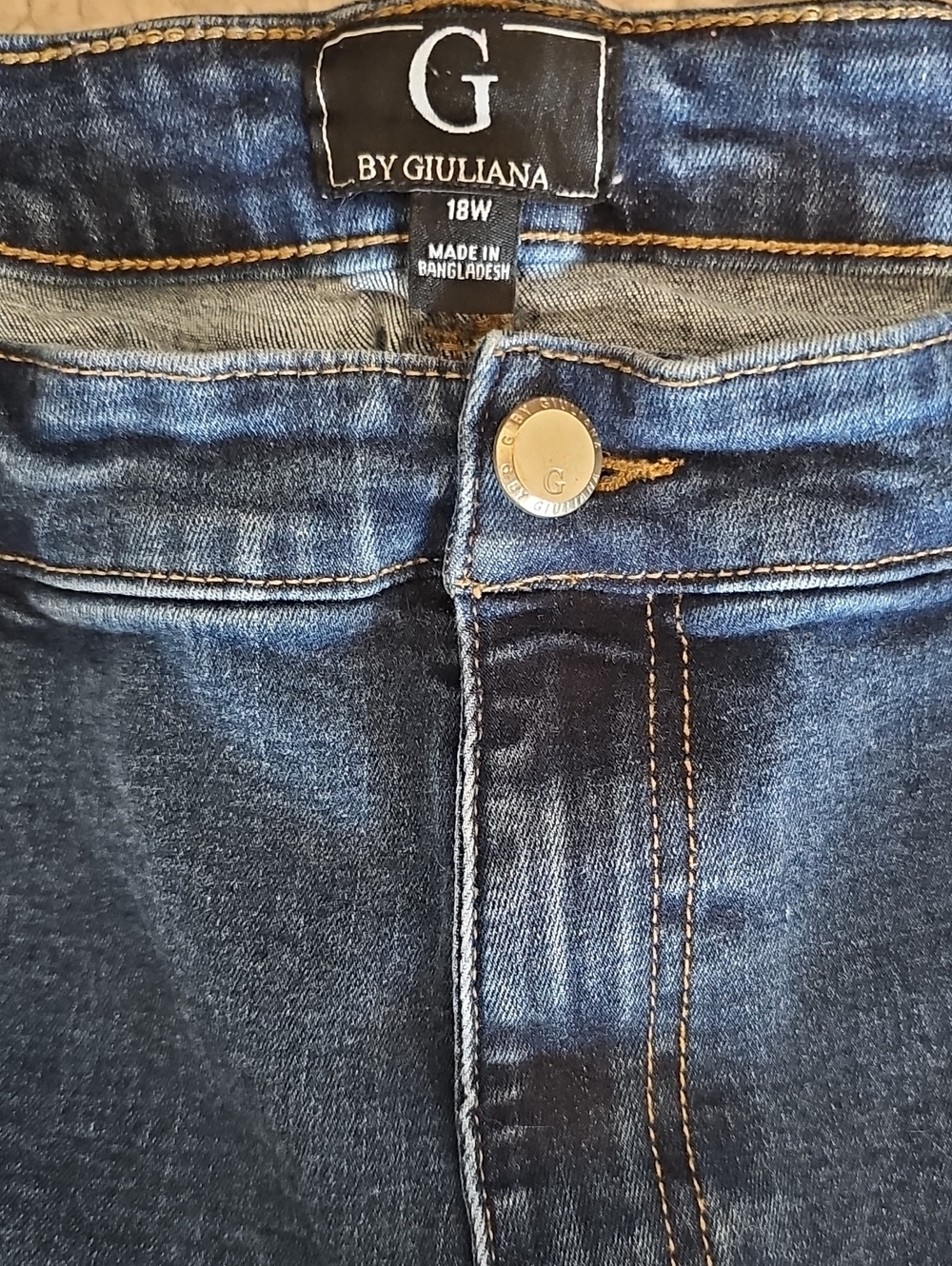 G by Giuliana Indigo Blue Stretch Denim Jeans